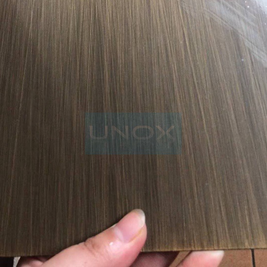 304 Antique Bronze Hairline Stainless Steel Sheets