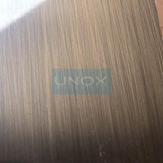 AF Antique Bronze Hairline Stainless Steel Sheets