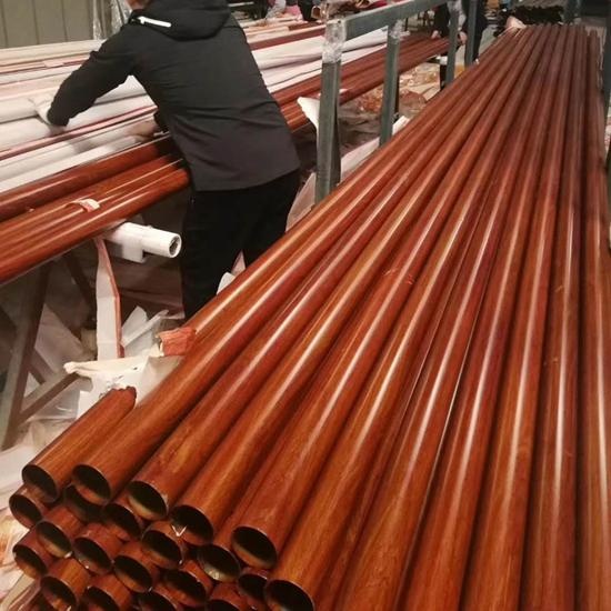 Wooden Pattern Stainless Steel Pipe Tube Profile