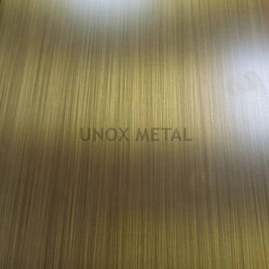 Bronze Colored Stainless Steel Plate Fused Stainless Steel Colors