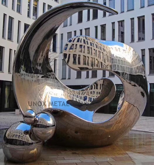 Contemporary Stainless Steel Sculptures