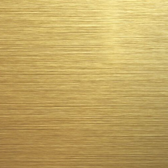 Ti Gold Grinding Brush Finish Stainless Steel Sheet