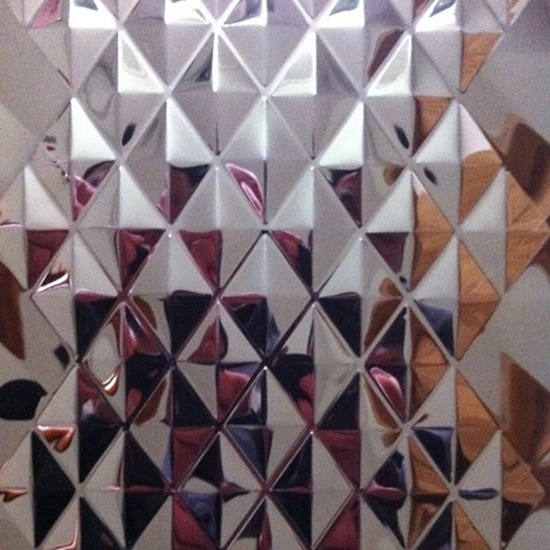 3D Embossed Stainless Steel Sheet