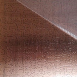 红古铜做旧蚀刻不锈钢装饰板
