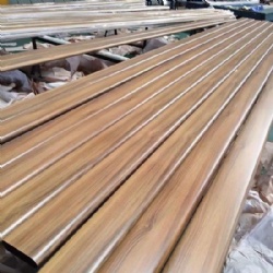 Wood Pattern Stainless Steel Pipe Handrail Profile