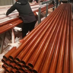 Wooden Pattern Stainless Steel Pipe Tube Profile