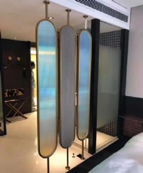 Hotel Stainless Steel Mirrors Frame and Partition