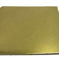 Champagne Gold Bead Blast  Stainless Steel Sheets