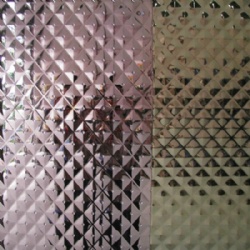 Diamond Pattern 3D Embossed Stainless Steel Sheet