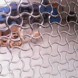 Arc-shaped Pattern 3D Embossed Stainless Steel Sheet