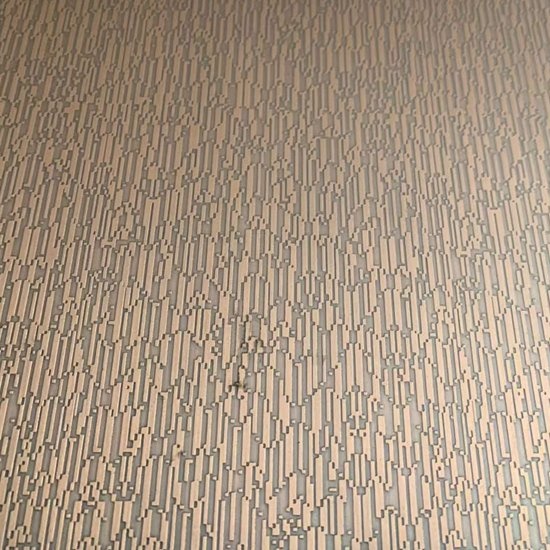 Etched Copper Plating Decoration Stainless Steel Sheets