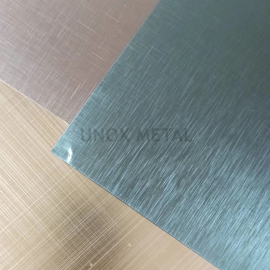 Grinding Scotch Brush Satin Finish SB Stainless Steel Sheet