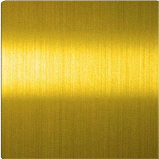 Ti Gold Grinding Hairline HL Stainless Steel Sheet