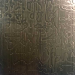 Etched Pattern Embossed Stainless Steel Sheet