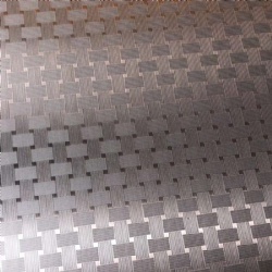 Cross Through Pattern Decoration Stainless Steel Sheets