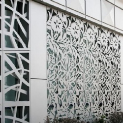 Decorative Metal Screen Panel Perforated Laser Cut