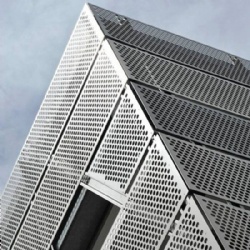 Perforated Facade Metal Screen Panel Decoration