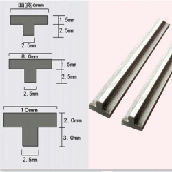 Solid Stainless Steel T Profile