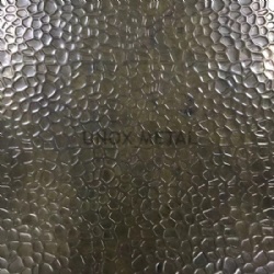Hammered Stainless Steel Sheet