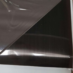 Scotch Brush Satin Finish Black Stainless Steel Sheet Plate